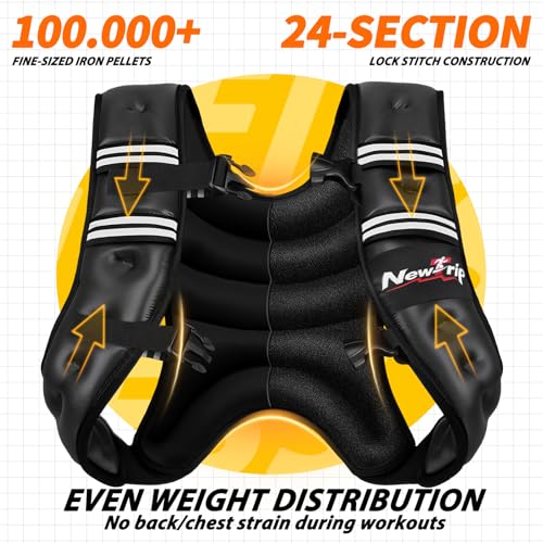 Weighted Vest Women & Men - 5lbs/8lbs/10lbs/12lbs/15lbs/20lbs/25lbs/30lbs Adjustable Weight Vest with Detachable Phone Pouch - Ideal for Rucking,Walking,Weight Loss,Training&Running - size: 30 lb