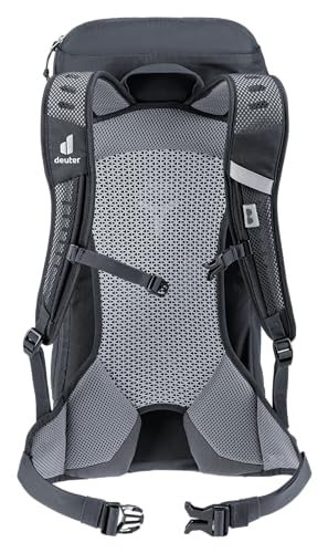 Deuter AC Lite 16L Hiking & Daypack Backpack with Steel Frame & Superior Breathability - Black - color: Black