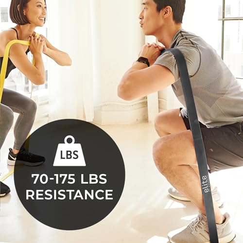 Aeromat Elite Power Band - Long Resistance Bands for Working Out, Pull Up Assistance Bands, Exercise Band, Gym Bands, Workout Bands Resistance for Men & Women - size: 70 - 175lbs