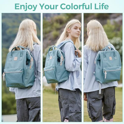 Himawari Laptop Backpack for Women & Men - Travel Backpack With USB Charging Port, Water Resistant, College & School Bag