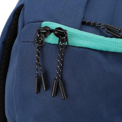 Soccer Backpack with Ball Compartment, Shoe Compartment, Football Bag with Shoe Compartment, Water Resistant, Men & Women, Basketball Bag, for - color: Green with Blue, size: Children Size (Fits Size 4 Ball)