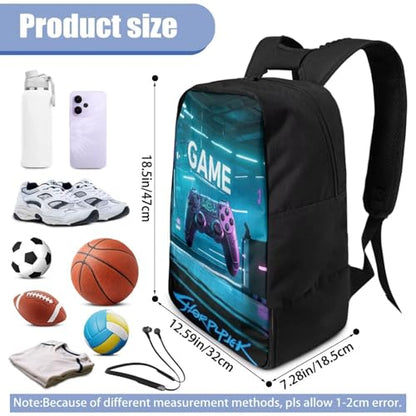 Basketball Backpack With Separate Ball Compartment And Shoes Fit Basketball Volleyball Football - color: Cyberpunk Game