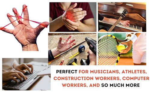 Patented Hand Exerciser - Original, Made In USA Hand Grip Strengthener, for Physical Therapy, Musicians and Athletes