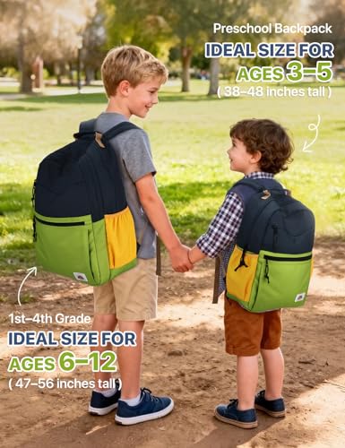 VASCHY School Backpack, Lightweight Classic Cute Aesthetic Bookbag Daypack for Teen Boys Girls Traveling/Gym/Middle School Blue Green - color: Blue Green-l, size: Large-17in