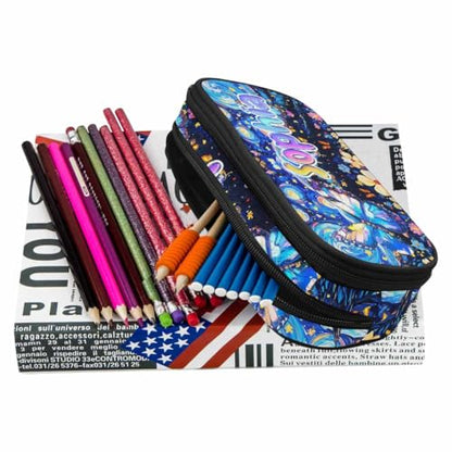 M YESCUSTOM Personalized Backpacks For Girls, Back to School Custom Backpack For Kids, Customized Name Backpacks, Custom Butterfly Star Print Bookbag Set Gifts for Daughter Granddaughter - color: D05