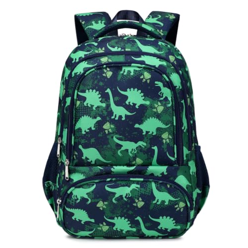 abshoo Dinosaur Backpack For Boys Kindergarten Elementary Bookbag Lightweight Kids School Bag (Dinosaur) - color: Dinosaur
