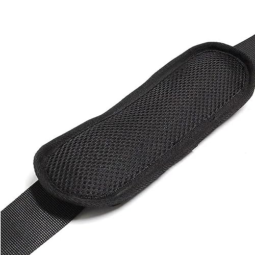 momerch Detachable Shoulder Strap Pad Soft Air Cushion for Laptop Backpack Sport Bag Messenger Guitar Case - color: A-black 2pcs