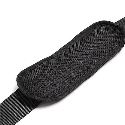 momerch Detachable Shoulder Strap Pad Soft Air Cushion for Laptop Backpack Sport Bag Messenger Guitar Case - color: A-black 2pcs