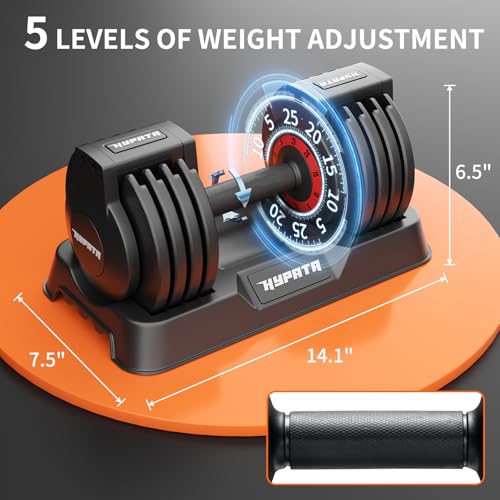 25/55 lbs Pair Adjustable Dumbbell Set, Adjust Dumbbell Weight for Exercises Pair Dumbbells for Men and Women in Home - color: 25lbs-Prime