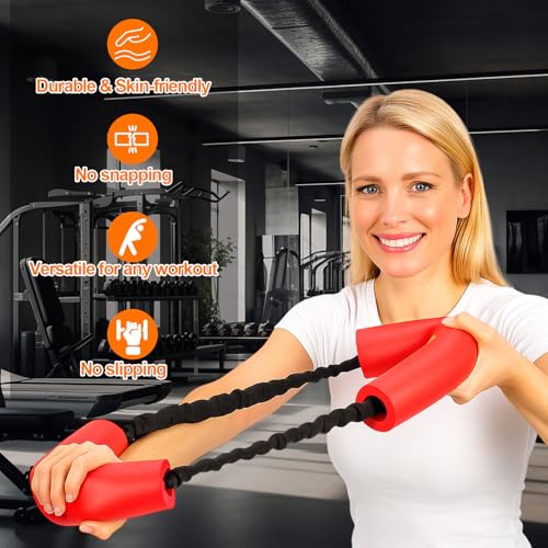 Soulchen 3 Pcs Hip Core System Resistance Bands 20/40/60 Lbs Loop Booty Glute Bands for Working Out to Stretch Strengthen Legs Hips Exercise Equipment for Women Men Adults