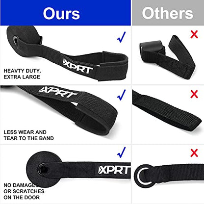 XPRT Fitness Extra Large and Thick Door Anchor Heavy Duty Foam and Nylon - Ideal for Resistance Bands Training and Workout