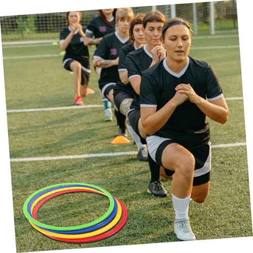 4pcs Speed Agility Training Rings Football Training Gear for Coordination and Reaction
