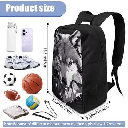 Basketball Backpack With Separate Ball Compartment And Shoes Fit Basketball Volleyball Football - color: Nordic Wolf