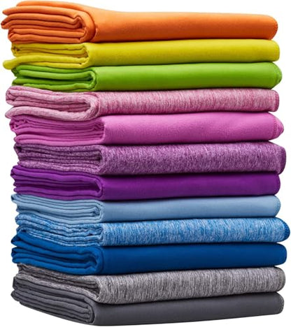 2-Pack Microfiber Towel - XXL Travel Quick Dry and Extra Soft Microfiber Towels, Lightweight and Compact for Gym, Swim Practice, Travel, Backpacking, Camping, RV, Beach, Camping - color: Pink