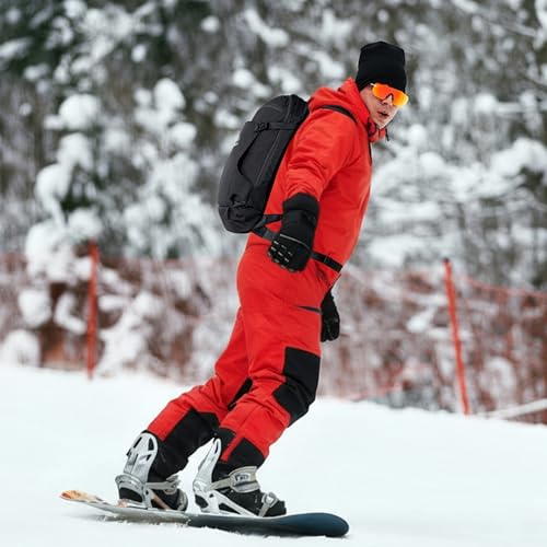 12L Ski & Snowboard Backpack, Backcountry Backpack for Men Women - color: Black
