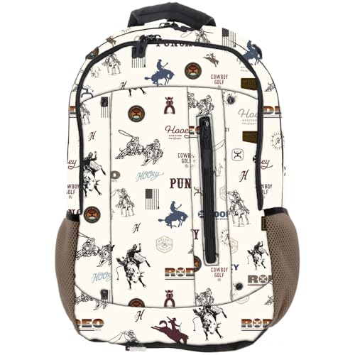 HOOEY Rockstar 20L Backpack - Compact Travel Backpack with Laptop Sleeve - Lightweight, Durable Daypack for Commuting, Hiking & Outdoor Use - Unisex Design (Cream/Tan) - color: Cream/Tan