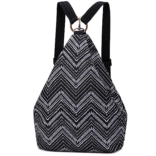 Black Butterfly Premium Backpack for Women, Bohemia Style Fashion Casual Daypack Backpack, Small Backpack Purse (40-black) - color: 40-black