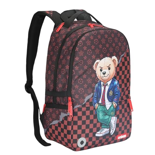 Graffiti Backpack, Designer Laptop Backpack for 15.6 Inch Work,Water Resistant Backpack Computer Bag, PrepBear - color: Prepbear
