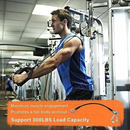 10" Gym Cable Extension Compatible with Bowflex Home Gym Accessories,for LAT/Tricep Pull Down and Leg Extensions Machine - size: 10'' 2PCS