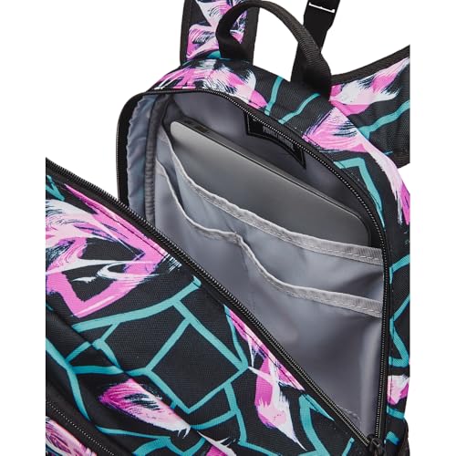 Under Armour Hustle Sport Backpack - color: (572) Vivid Magenta / Black / White