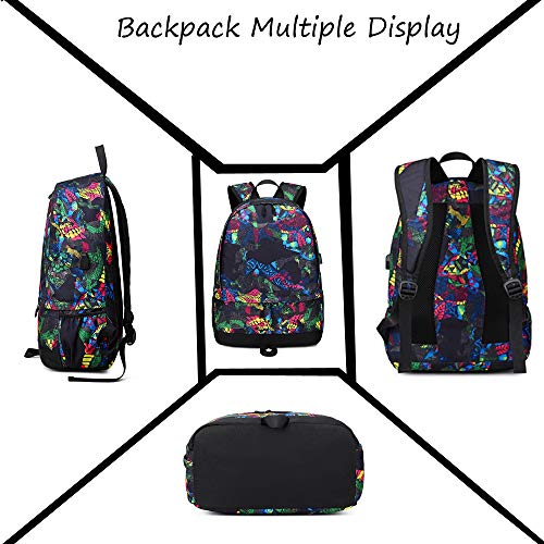 Soccer Player 10 Luminous Ball Storage Backpack Sports Equipment Depositary Multifunctional Bag For Men Women - color: Red - 1