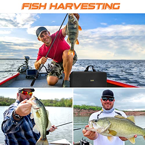 PLUSINNO Fishing Rod, Telescopic Fishing Rod and Reel Combo, Collapsible Travel Fishing Pole Rod Starter Kit, Carbon Fiber Fishing Rods and 12 +1 Bearings Stainless Steel, Fishing Gifts for Men Adults - color: Full Kit with Carrier Case, size: 1.8m 5.91ft