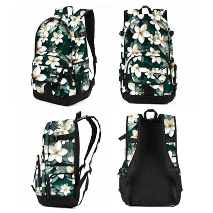 rickyh style School Backpack Travel Bag for Men & Women Lightweight College Back Pack with Laptop Compartmen - color: 04jdhua