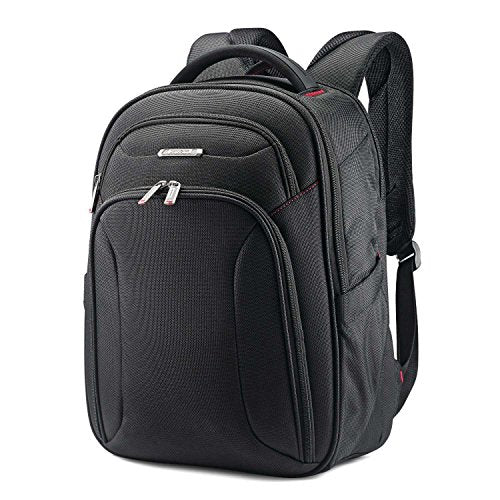 Samsonite Xenon 3.0 Slim Laptop Backpack, 1680D Ballistic Polyester, Fits 15.6” Laptop, TSA Compatible, Air Mesh Back Padding, Tablet Pocket, Smart Sleeve, Quick Stash Pocket, Durable & Lightweight - size: Medium