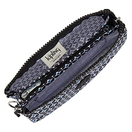 Kipling Women's Creativity Large Pouch, Versatile Cosmetics Kit, Lightweight Travel Organizer - color: Blackish Tile, size: 7.25''L x 4.25''H x 1.5''D
