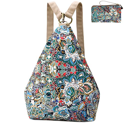 Black Butterfly Premium Backpack for Women, Bohemia Style Fashion Casual Daypack Backpack, Small Backpack Purse (02-blue Plus) - color: 02-blue Plus