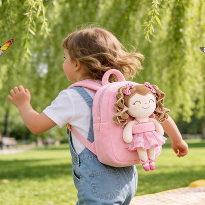 Gloveleya Kids Backpack - Pink 9 inches - color: Pink, size: 9 inches