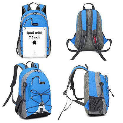 Bseash 10L Small Hiking Backpack for Kids Ages 3-6 Girls Boys Under 4 feet - color: Blue