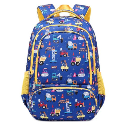 abshoo Lightweight Car Kids Backpack For School Boys Elementary Kindergarten Bookbag School Bags (Car) - color: Car