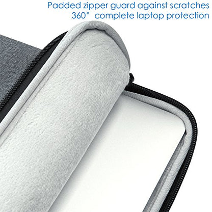CCPK Laptop Sleeve Case for New MacBook Air M5 15 inch A3448 2026 M4 A3241 2025 M3 A3114 2024 M2 A2941 2023 15.3 Inch Mac Book Pro TouchBar A1707 A1990 15.4-inch 2019 Bag Cover with Pocket Black Grey - color: Black Gray, size: 15 inch New MacBook / 14 inc