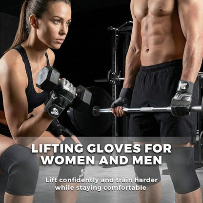 Nordic Lifting Weight Lifting Gloves with 12" Wrist Wraps – Workout Gloves with Wrist Support for Men & Women, Cross Training, Powerlifting, Gym & Fitness Protection, Durable Grip & Comfort Fit - size: X-Small