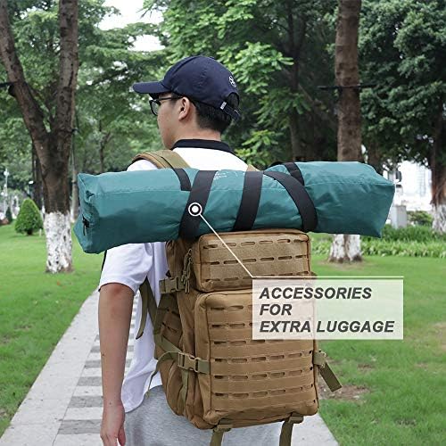 MAGARROW 1.5" Utility Luggage Straps with Buckle Adjustable, 4-Pack (Black, 1.5 in x 4.5 ft) - color: Black, size: 1.5 in x 4.5 ft