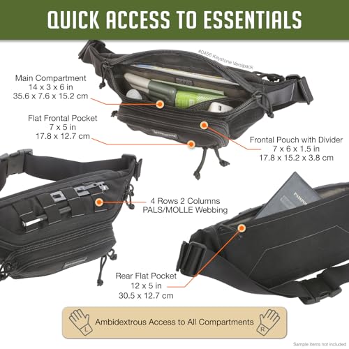 Maxexpedition - Keystone Versipack (Black) (0456B)