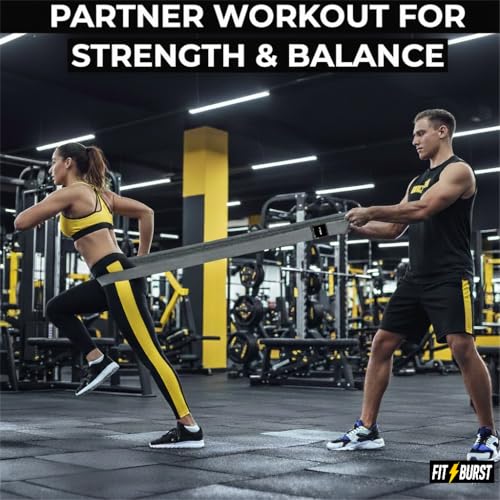 Premium 76 Inch Extended Length Resistance Band - 120 lbs Heavy Duty Fabric Exercise Band for Vertical Jump Training, Basketball & Full Body Workout - Non-Slip Long Stretch Band for Tall Athletes - color: Gray