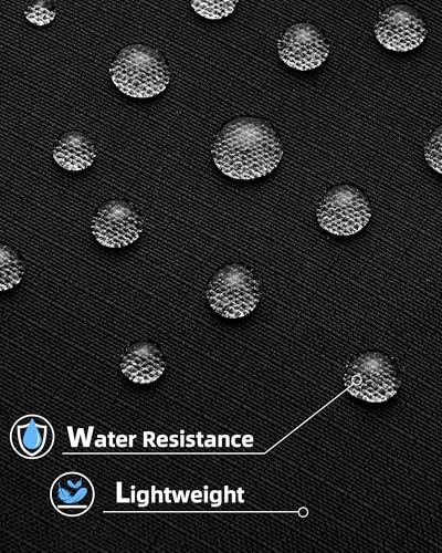 HanTrip Travel Laptop Backpack for Women Men, 18 Inch Large Work Backpack for Commuter College School Book Bags, Water Resistant Backpack with Luggage Strap Water Bottle Pocket Chest Strap, Black - color: Black