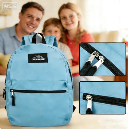 Lightweight Travel Backpack, Casual Daypack, Durable Commuter Bag, Adjustable Shoulder Straps, for Work, Hiking(Light Blue)