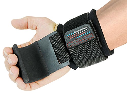Weight Lifting Rod Hooks Heavy Duty Wrist Wraps Power Weight Lifting Training Gym Grips Straps Set of 2 - color: Flat Black 2 Hooks, size: WOMEN-Wrist Size Small/Medium