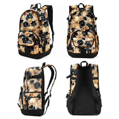 rickyh style School Backpack Travel Bag for Men & Women Lightweight College Back Pack with Laptop Compartmen - color: 04jhua