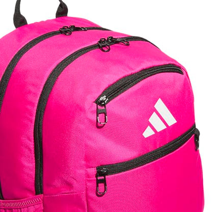 adidas Striker 3 Team Sports Backpack – Daypack for Sports Gym Travel, 36L, Shock Pink, OSFA - color: Shock Pink