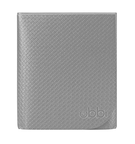 Ubbi On-the-Go Diaper Changing Baby Mat, Soft and Comfortable Diaper Bag Accessory Must Have for Newborns, Easy to Clean, Portable Folding Pad, Baby Traveling Accessories, Gray - size: One Size, style: Gray Changing Mat