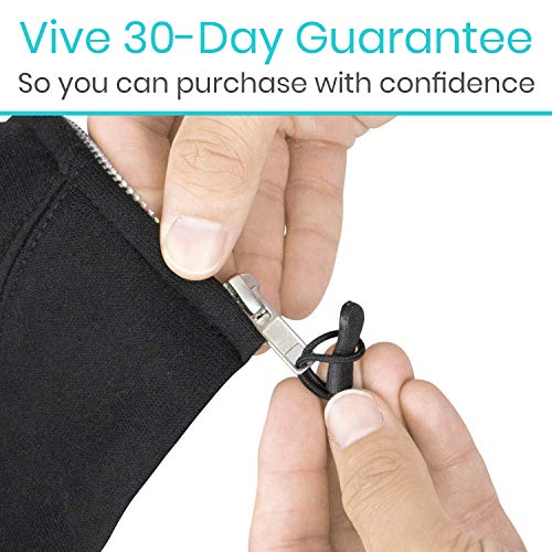 Vive Zipper Pulls Replacement (10 Pack) - Helper Grip Fix for Clothes, Shoes, Purse, Handbag, Luggage, Jacket, Backpack, Boot - Universal Easy Gripper Puller - Set of Plastic Repair Tabs Dexterity Aid