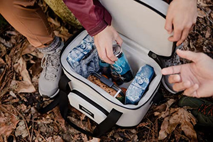 Igloo Trailmate Soft Sided Coolers | Portable Insulated Cooler Bag - color: 18-Can Bone