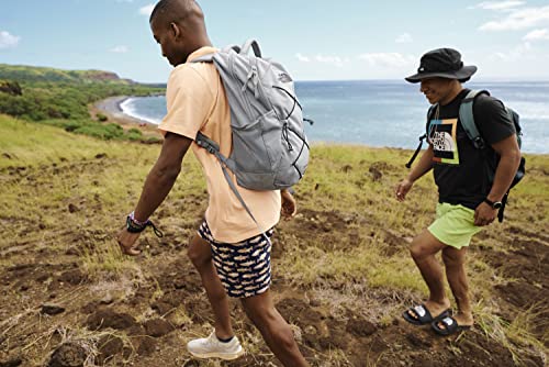 The North Face Jester Everyday Laptop Backpack | Commuter Daypack with Water Repellent Finish, 16" Laptop Sleeve, Huge Main Compartment, Mid Grey Dark Heather/TNF Black,One Size - color: Mid Grey Dark Heather/Tnf Black