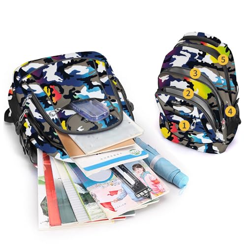 Casual Lightweight Backpacks for Boys & Girls, School Bookbags, 15 "Laptop Backpack, Travel Bag - color: 211mchua