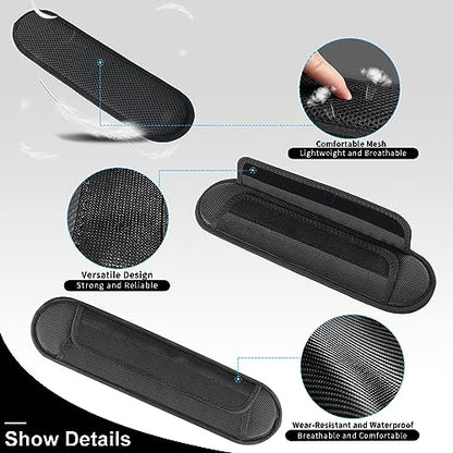 FIEIL 2 Pack Universal Shoulder Strap Pad, Breathable Backpack Pad for Shoulder Bags, Cushion Pads, Guitar Pads, Comfortable Replacement Shoulder Pads Help Relieve Shoulder Pain - size: Sandwich Mesh
