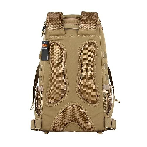 EXCELLENT ELITE SPANKER Medical Backpack Tactical Knapsack Outdoor Rucksack Camping Survival First Aid Backpack（Coyote Brown - color: Coyote Brown